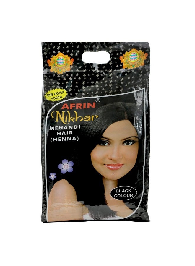 Afrin Black Nikhar Mehandi Pack Of 12 (30Gm Each) - Image 2