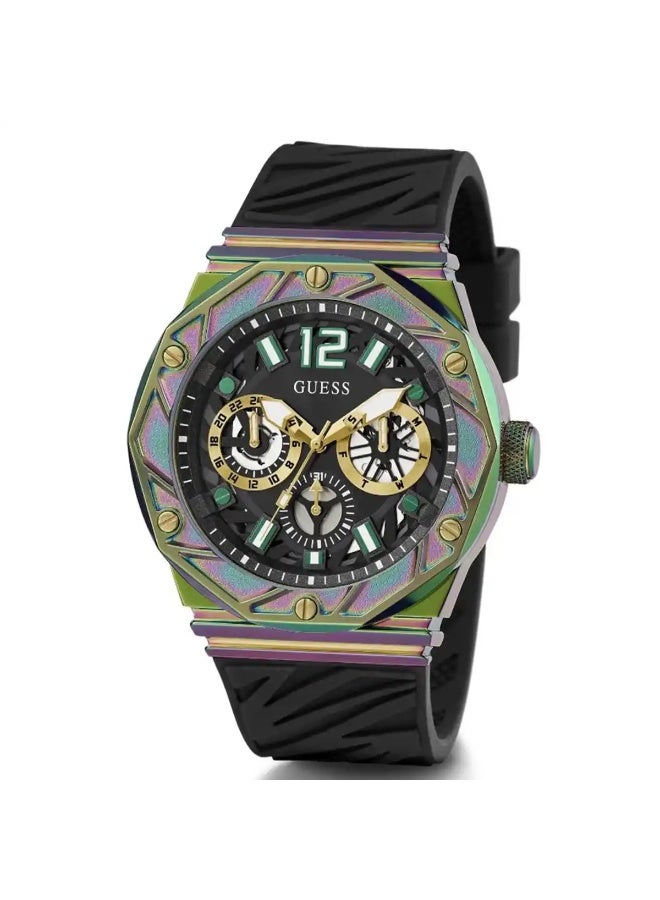 جس GUESS Analogue Black Dial Men's Watch-GW0634G3 - Image 5