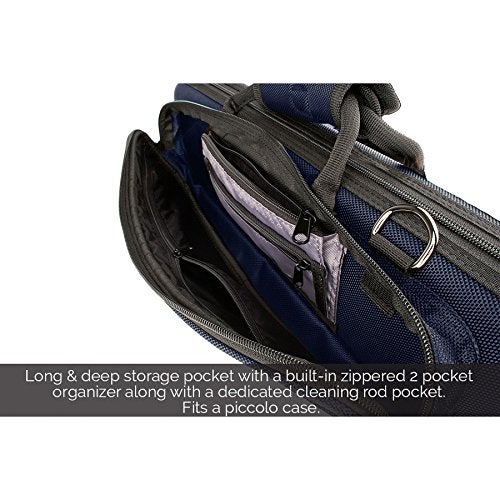 Protec PB308BX Flute Slimline PRO PAC Case, Blue - Image 4