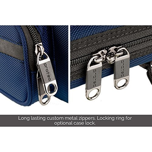 Protec PB308BX Flute Slimline PRO PAC Case, Blue - Image 5