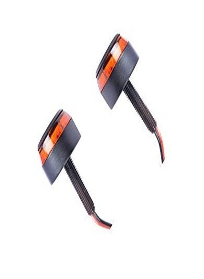 A2D Bike Handlebar End Strobe & Indicator Led Lights Set of 2 For TVS Apache 160 Fi - Image 2