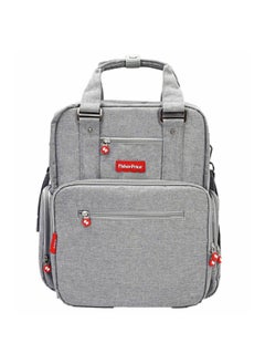 Fisher-Price Diaper Bag with Insulated Bottle Pockets and Changing Sheet  - Image 1
