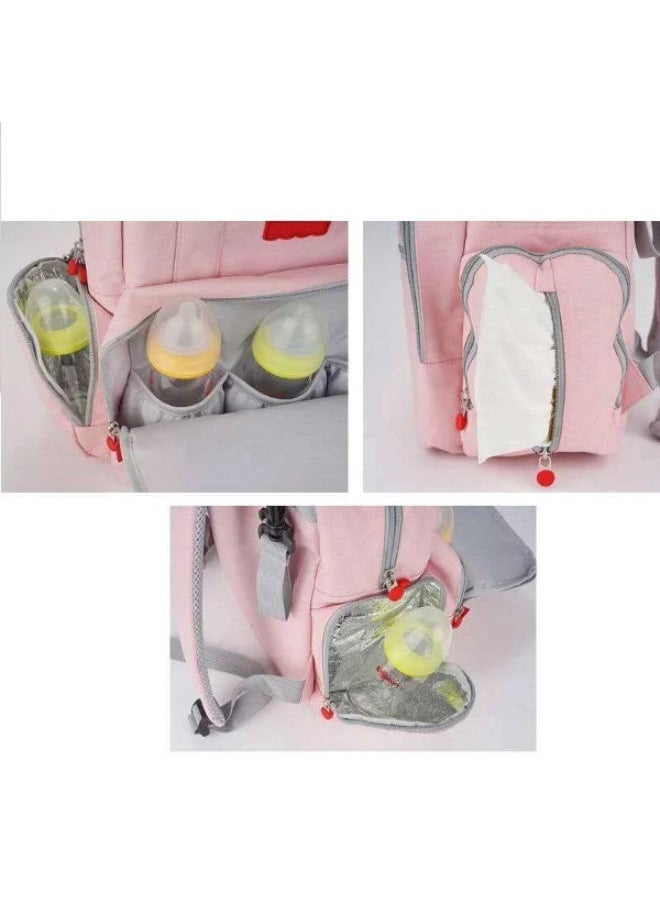 Fisher-Price Diaper Bag with Insulated Bottle Pockets and Changing Sheet  - Image 4