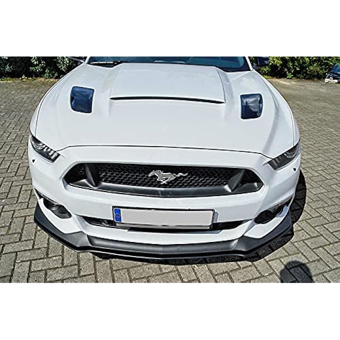 ProTuning Black Gloss Front Bumper spoiler/skirt/valance For Mustang GT 2014+ - Image 1