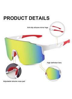 Karsaer Sports Baseball Sunglasses Men Women Visor Cycling Glasses Mtb Running Driving Fishing Baseball B5105  - Image 2