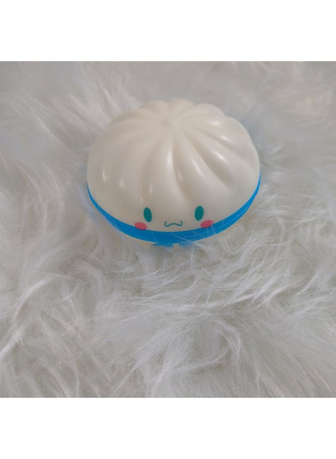 Dampling, cross-border stress relief cartoon steamed bun, squishy toy, soft and wet hand-squeezable toy, stress relief simulation PU xiaolongbao, slow rebound, other small dumpling - Image 4