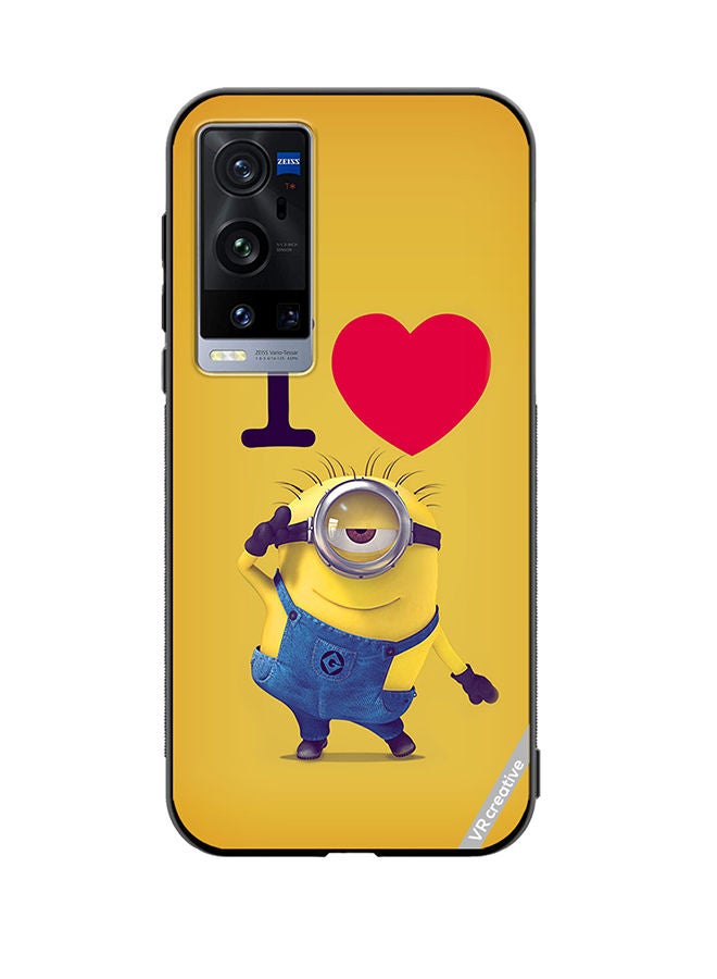 VR CREATIVE Protective Case Cover For Vivo X60 Pro Plus Minions Design Multicolour - Image 1