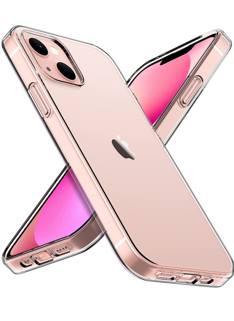 BORTONY - iPhone 13 Case Cover Ultra Slim Thin Scratch Resistant for iPhone 13 6.1-inch Rubber Soft - Image 1
