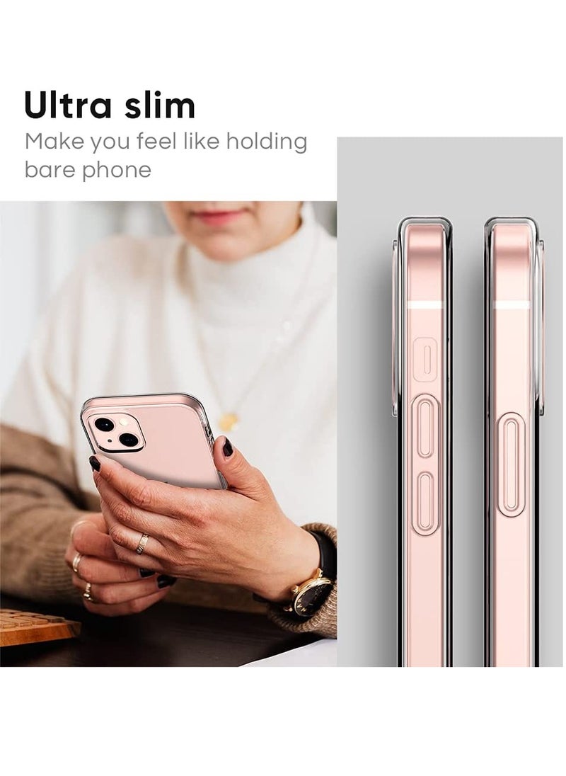 BORTONY - iPhone 13 Case Cover Ultra Slim Thin Scratch Resistant for iPhone 13 6.1-inch Rubber Soft - Image 1
