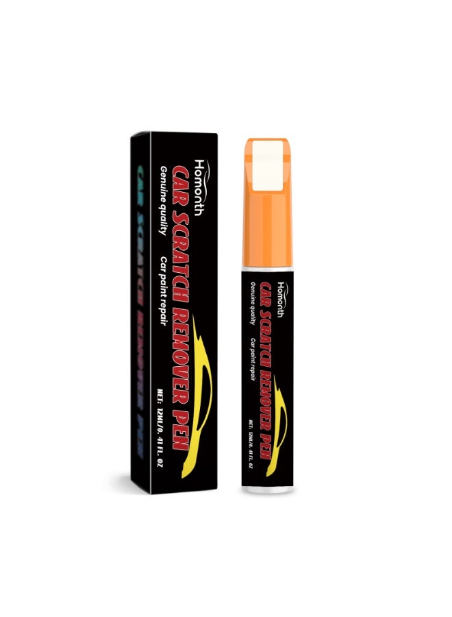 Homonth Car Scratch Repair Paint Pen Auto Touch Up Pearl White Color Quick Fix Scratch Remover Easy to Use Vehicle Paint Touch-Up - Image 1