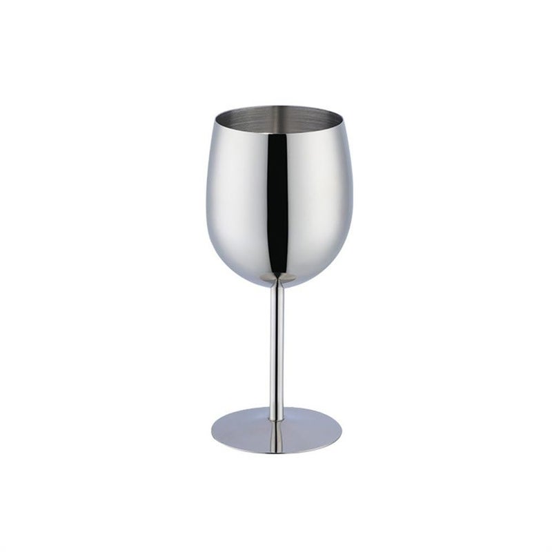 Verres À Vin En Métal Verre à vin rouge en acier inoxydable, verre à vin sur pied haut, verre à vin en métal(Color 1) - Image 2