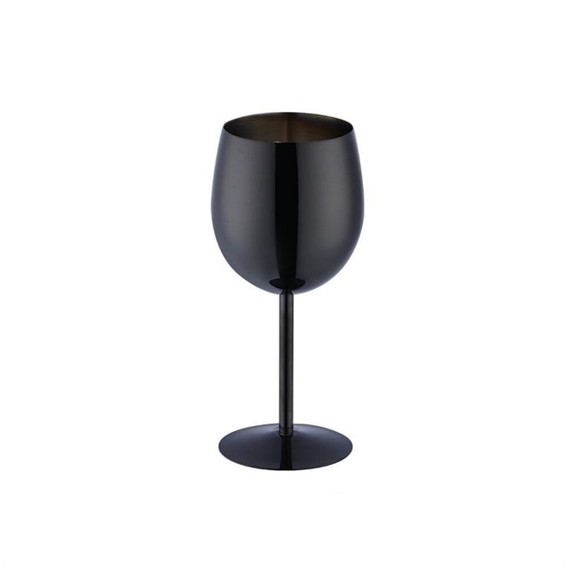 Verres À Vin En Métal Verre à vin rouge en acier inoxydable, verre à vin sur pied haut, verre à vin en métal(Color 1) - Image 1