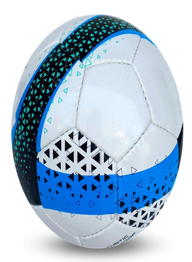 Rabro Football, Football Size 5, Maxima White Blue Football/Soccer Ball Official Size & Weight - Image 3