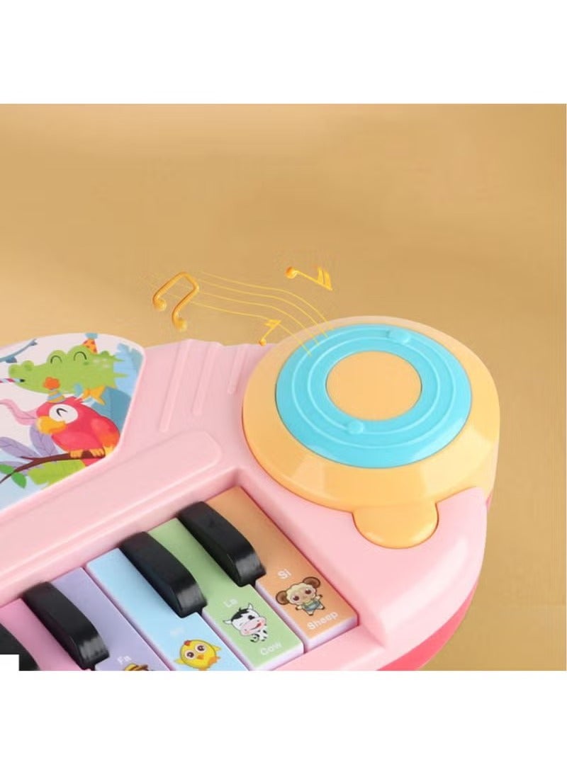 Toddler Piano Toy Keyboard,  Toy Piano for Baby, Multifunctional Baby Piano Girl Toys Kids Piano Keyboard Toy for Toddlers, Birthday Gifts for 1-6 Years Old Boys and Girls Gifts - Image 2