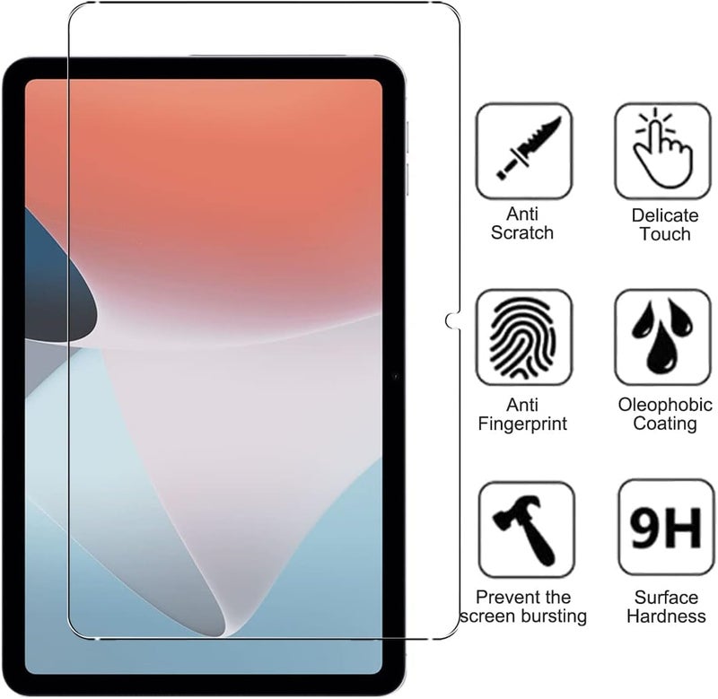 Vertus ® Premium Tempered Glass Screen Protector for Oppo Pad Air (10.36) Inch Tablet (Transparent) - Image 2