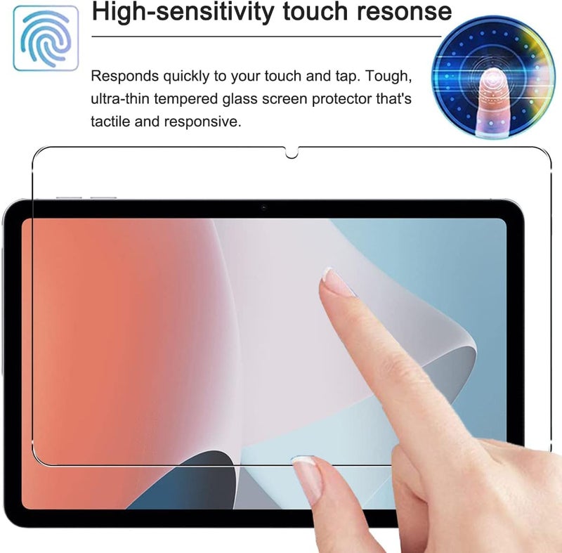 Vertus ® Premium Tempered Glass Screen Protector for Oppo Pad Air (10.36) Inch Tablet (Transparent) - Image 4