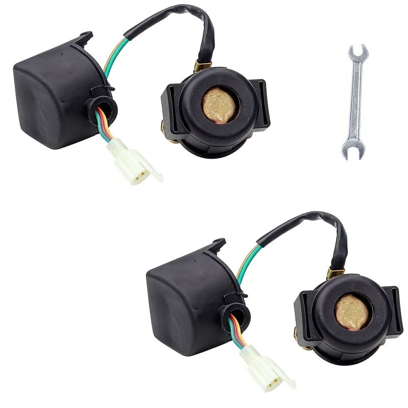 2Pcs Universal Starter Motor Suitable For GY6 50CC 250CC Off Road Motorcycle Beach Bike ATV Sports Scooter - Image 4