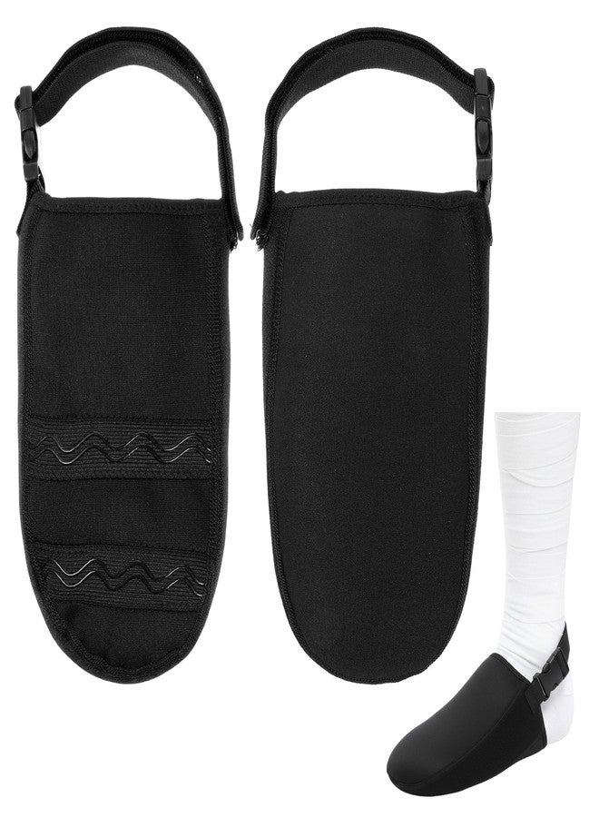 Classicseali Cast Toe Cover,Non-Slip Adjustable Cast Sock Cover for Foot,Soft Warm Foots Casts Sock for Women Men, for Leg Casts Covers Foots and Ankle, Black - Image 1