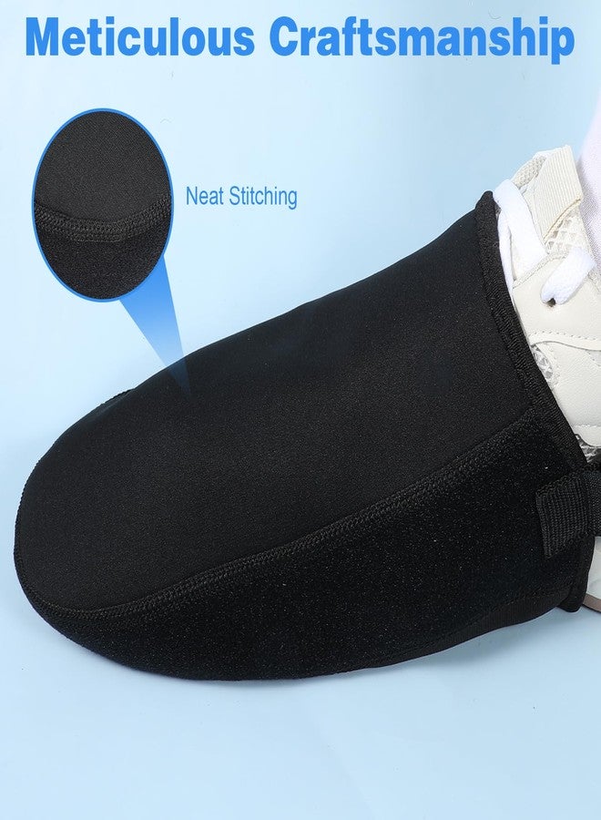 Classicseali Cast Toe Cover,Non-Slip Adjustable Cast Sock Cover for Foot,Soft Warm Foots Casts Sock for Women Men, for Leg Casts Covers Foots and Ankle, Black - Image 4