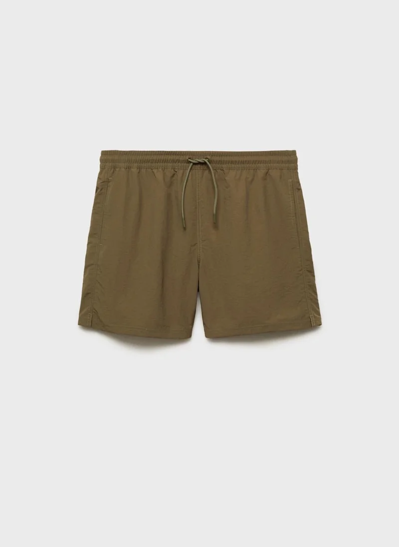 Mango Man Basic Drawstring Shorts