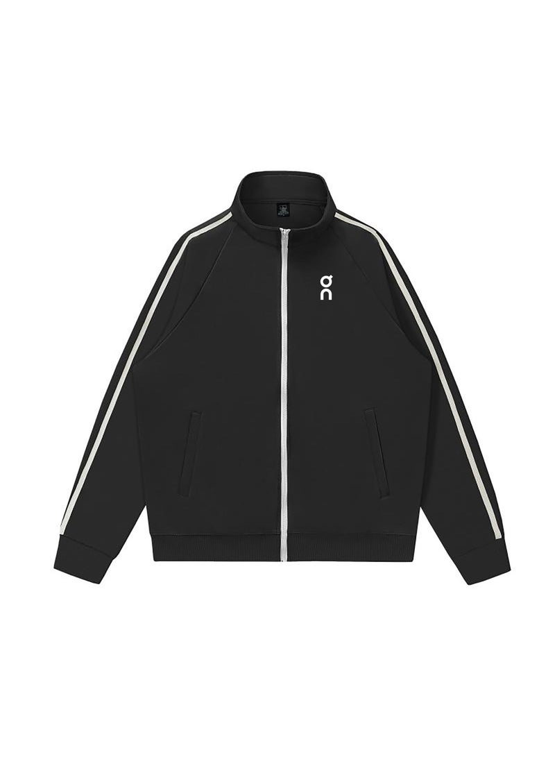 On Running Unisex Stand-Up Collar Full-Zip Jacket, Black - Image 3