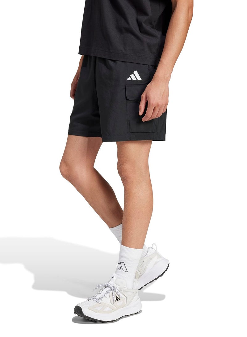 Adidas Essentials Small Logo Cargo Chelsea Shorts - Image 1