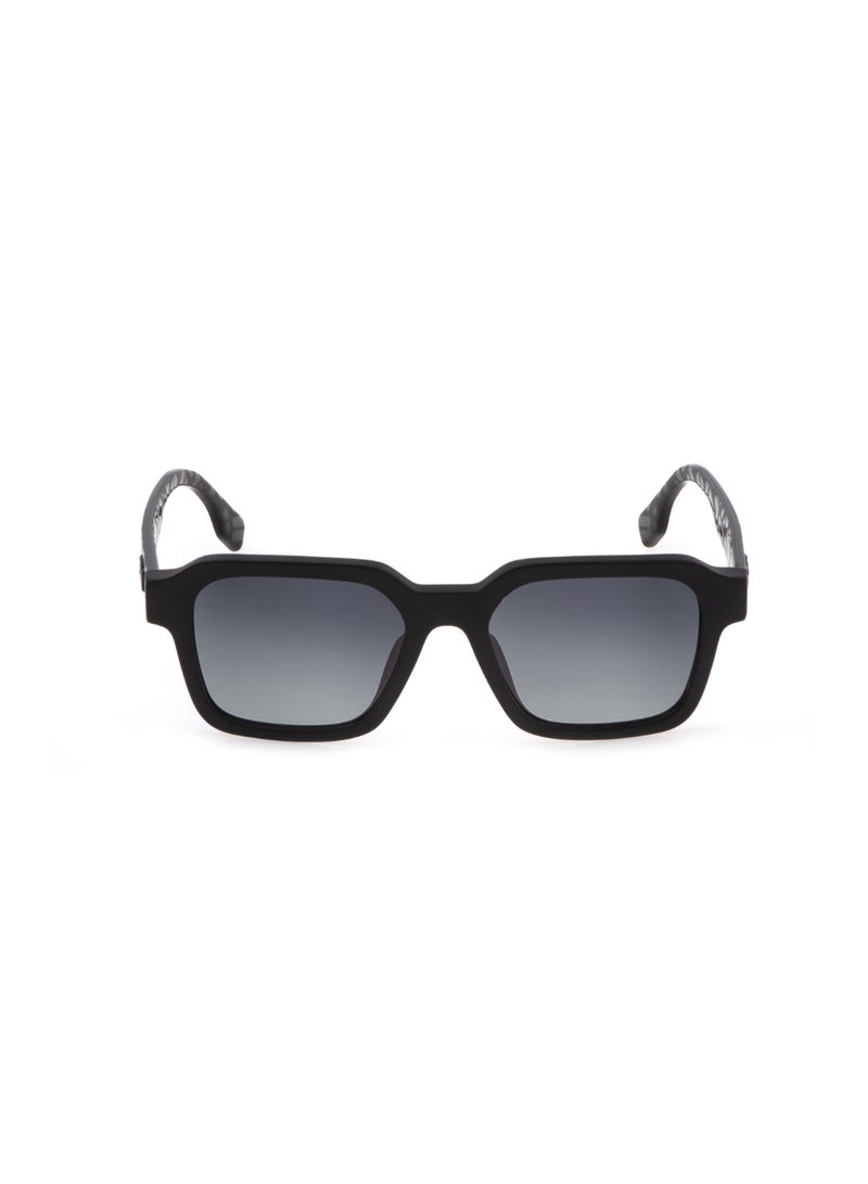 FILA Unisex Square Shape  Acetate Sunglasses SFI458V520703 - Lens Size: 52 Mm - Matt/Sandblasted Black - Image 1