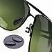 BEHLINE Eyeglass Nose PadsBEHLINE 5 Pairs Nosepads Nose Piece Replacement for Sunglasses Eyeglass FramesSoft Silicone AntiSlip Nose Bridge PadsNose Guards Black - Image 1