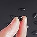 BEHLINE Eyeglass Nose PadsBEHLINE 5 Pairs Nosepads Nose Piece Replacement for Sunglasses Eyeglass FramesSoft Silicone AntiSlip Nose Bridge PadsNose Guards Black - Image 4