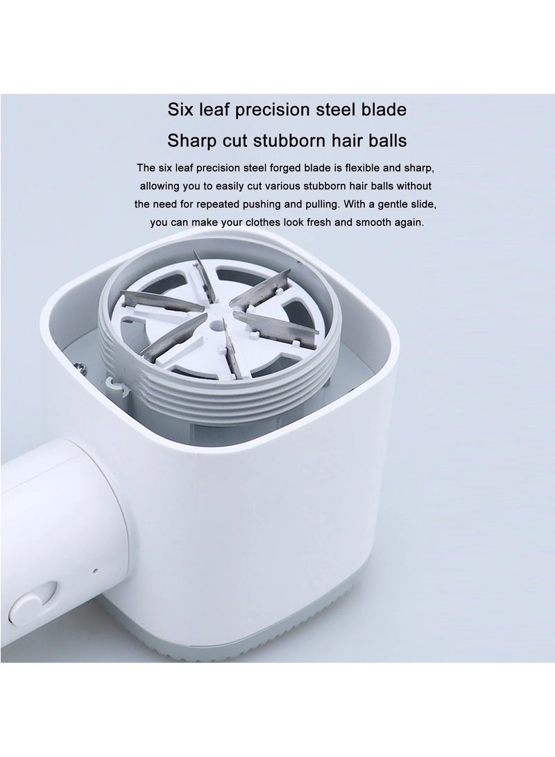 مزيل الوبر من الملابس، ماكينة حلاقة كهربائية للأقمشة، بطارية قابلة لإعادة الشحن عبر USB لإزالة الوبر من الملابس والأريكة وكرات الوبر والأثاث والبطانيات بنفسجي - Image 3