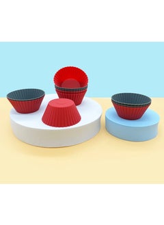 Bybirgül Red Anthracite Silicone Mini Cake, Muffin, Brownie Mold 12 Pieces, Suitable for Airfryer - pzsku/Z27DAC16B23CEAF5E5F74Z/45/_/1725723012/f150796c-3dfa-4156-9451-a89f2d52f73c