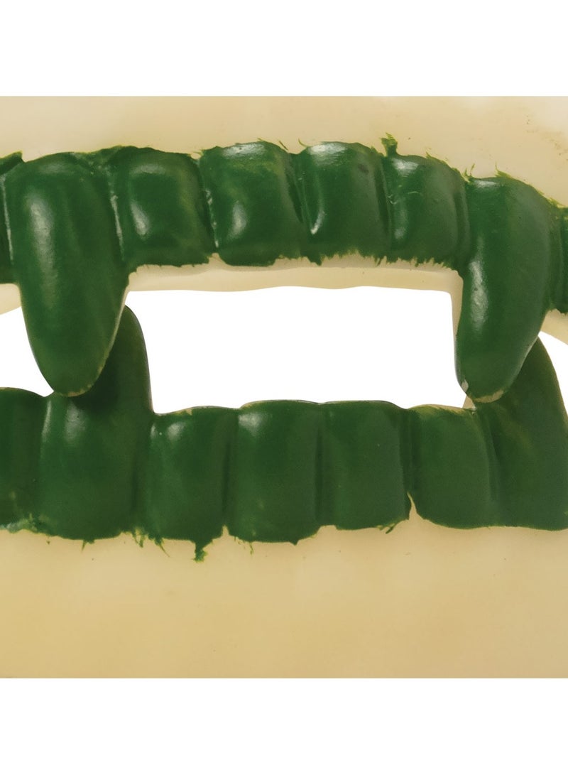 MAD TOYS Horror Green Monster Ugly Fake Teeth Props Toy for Trick or Treat Roleplay Dress Up Party Halloween Costume Accessories, Kids and Adult - Image 2