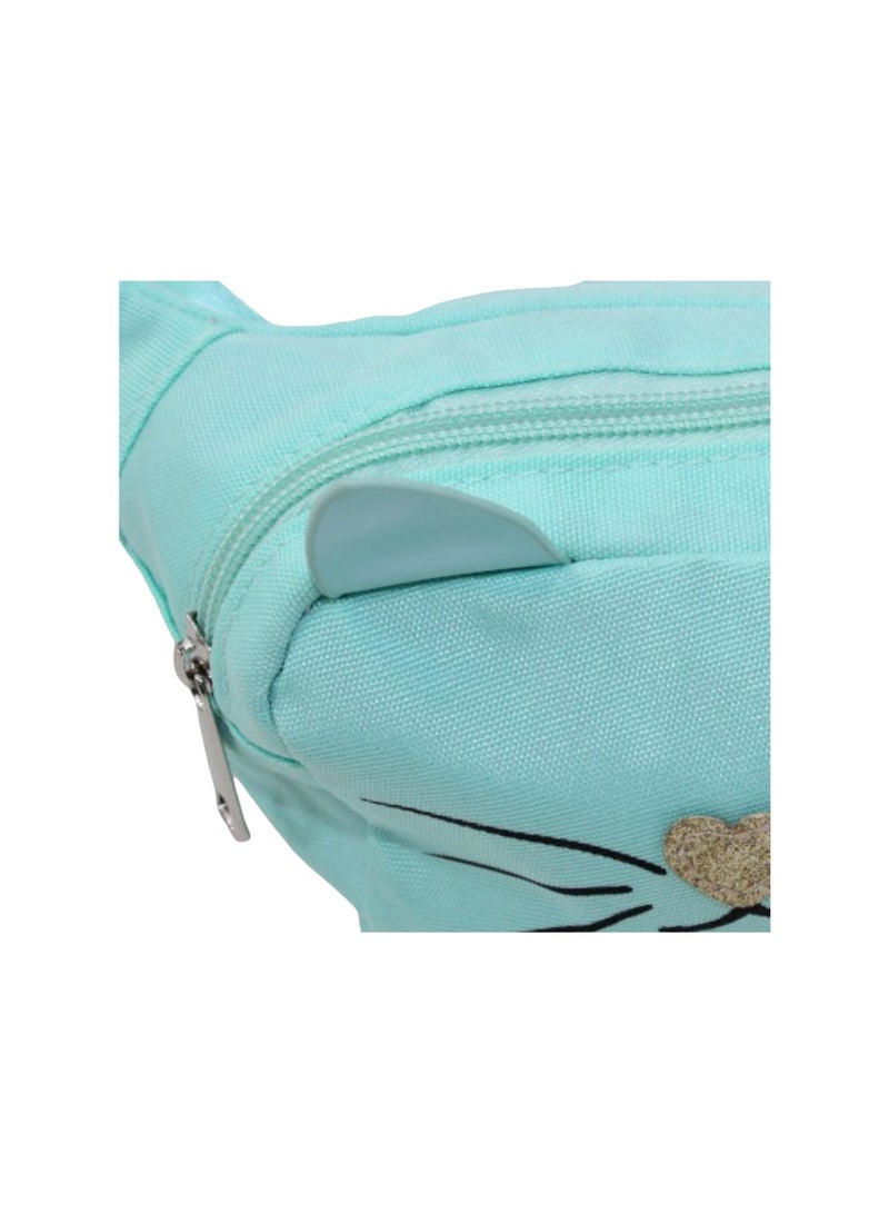 حقيبة خصر على شكل قطة - لون نعناعي - Image 3