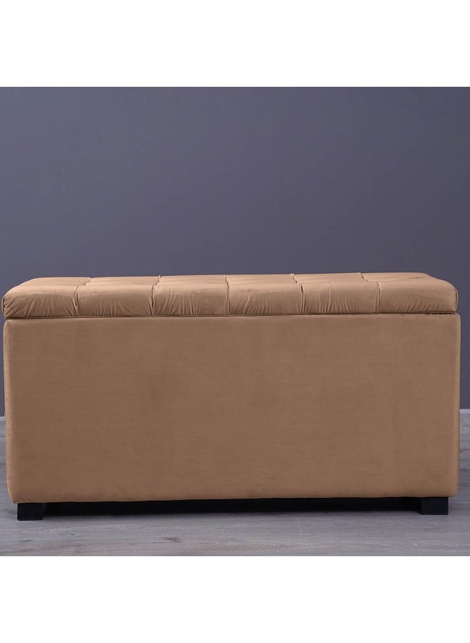 Pan Home Emirates Gigastorage Bench-Velvet~Gold  - Image 3