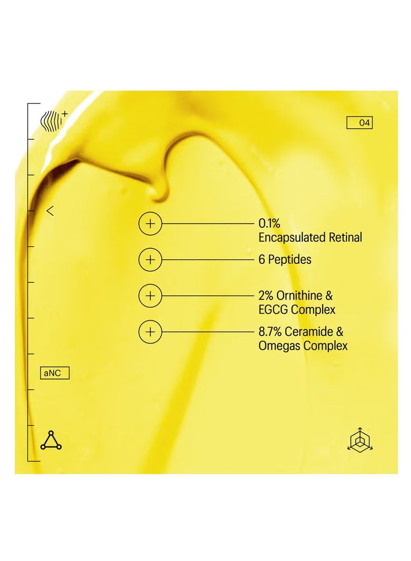 Allies of Skin 0.1% Retinal & Peptides Advanced Repair Night Cream 48ml - Image 3