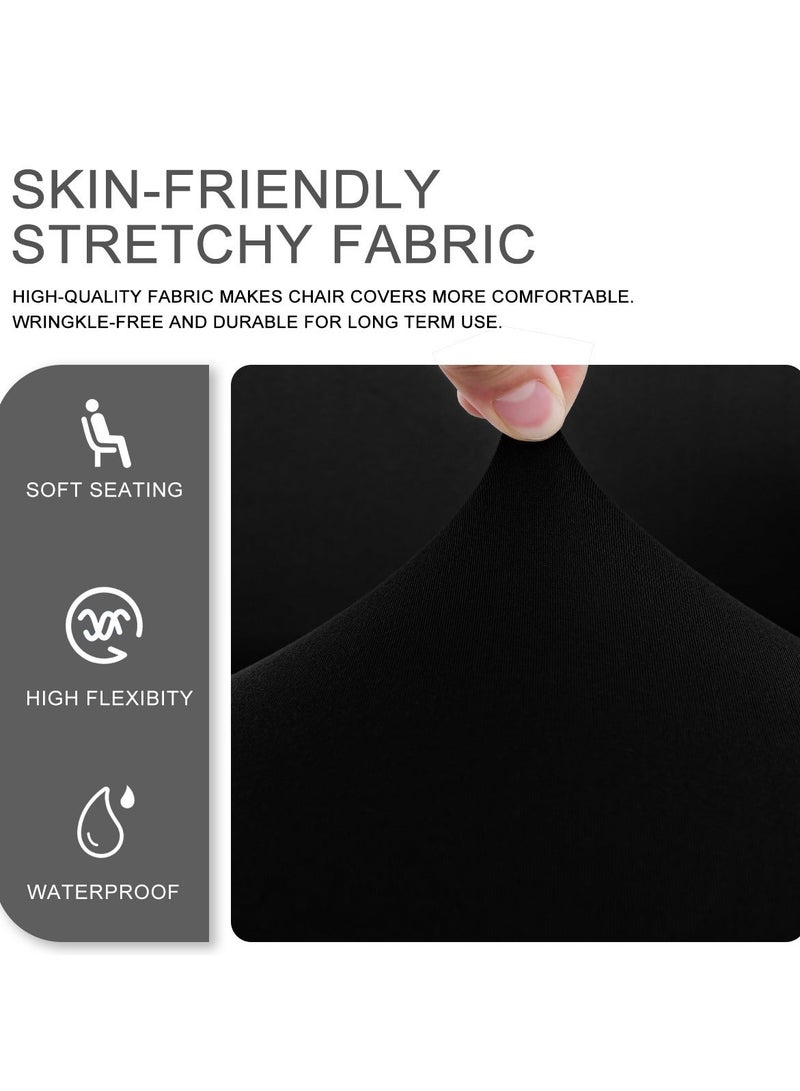 MIXDE Gaming Chair Covers Stretch Washable Computer Chair Slipcovers for Armchair, Swivel Chair, Reclining Racing Gaming Chair,Computer boss Chair - Image 4