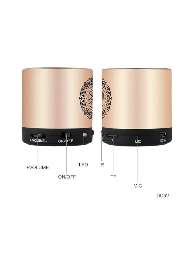 Remote Control Speaker Portable Quran Speaker MP3 Player 8GB TF FM Quran Koran Translator USB Rechargeable Speaker, Secure Digital, Micro SD - Image 2