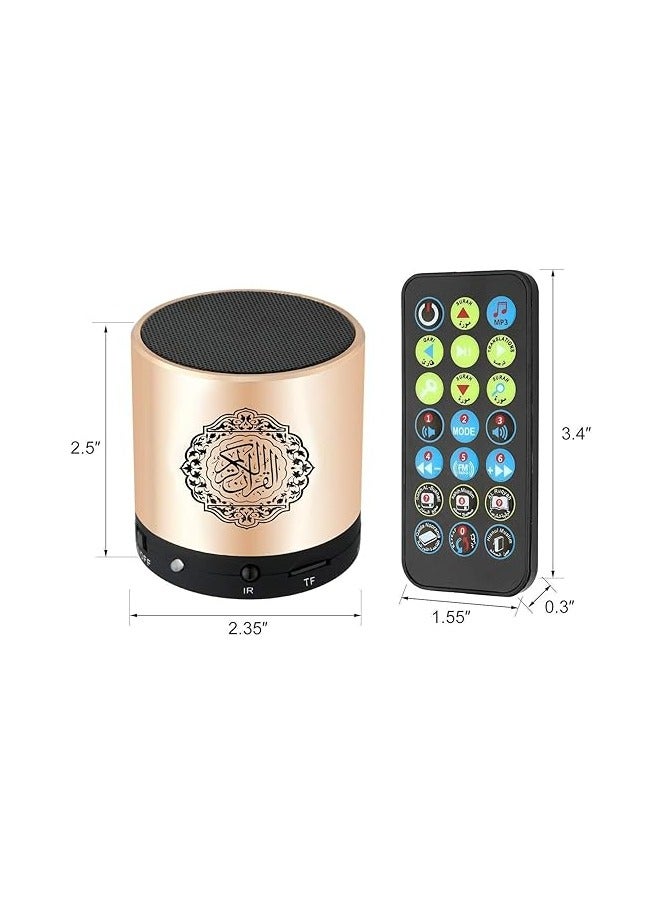 Remote Control Speaker Portable Quran Speaker MP3 Player 8GB TF FM Quran Koran Translator USB Rechargeable Speaker, Secure Digital, Micro SD - Image 4