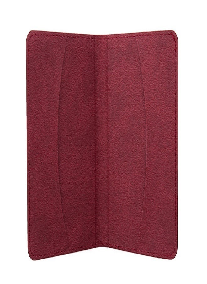 Beauenty Fashion Middle East Passport Holder – Durable Leather Cover with Cash  Card Slots  - Image 4