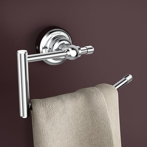 Plantex 304 Grade Stainless Steel Towel Ring/Napkin Hanger for Kitchen/Towel Holder for Wash Basin/Bathroom Accessories, Skyllo (Chrome Finish) - Image 1