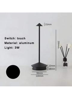 Rechargeable Desk Light with Touch Sensor Cordless LED Table Lamp, Three-Level Dimmable, Ideal for Bars/Cafes/Restaurants/Bedrooms/Camping Sites (Gold) - pzsku/Z27DB8DD99366963DBD54Z/45/_/1735473618/8449f177-b481-40be-8db4-bf1873f2cd40