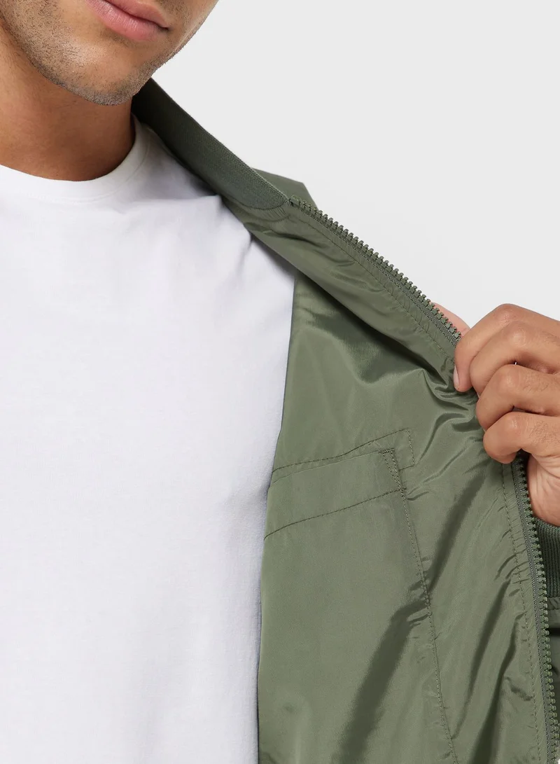 Levi's Zippered Bomber Jacket