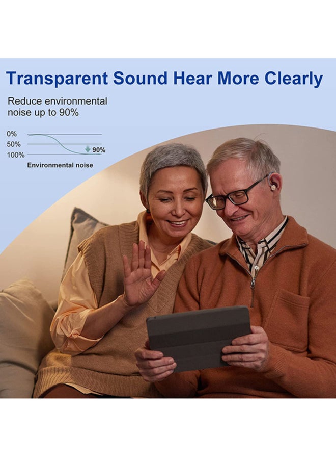 Chixing - Rechargeable Hearing Aid for Seniors Adults with Noise Cancelling, 16-Channel Digital Invisible Hearing Aids Amplifier with Volume Control - Image 1