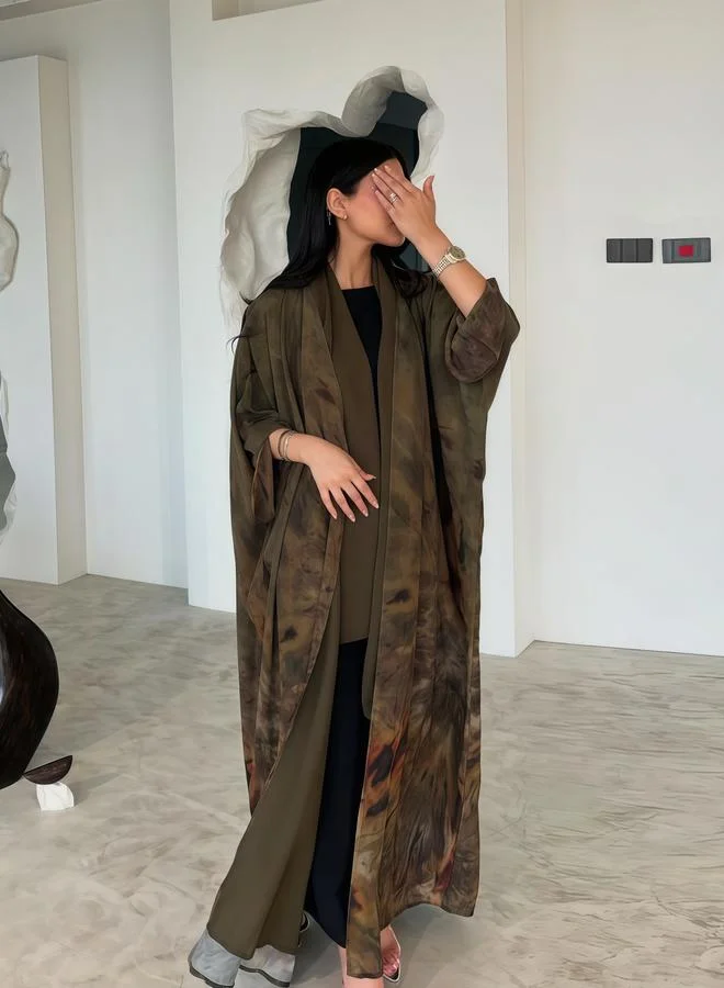 Take Two  Textured Abaya for Women | Best Price UAE