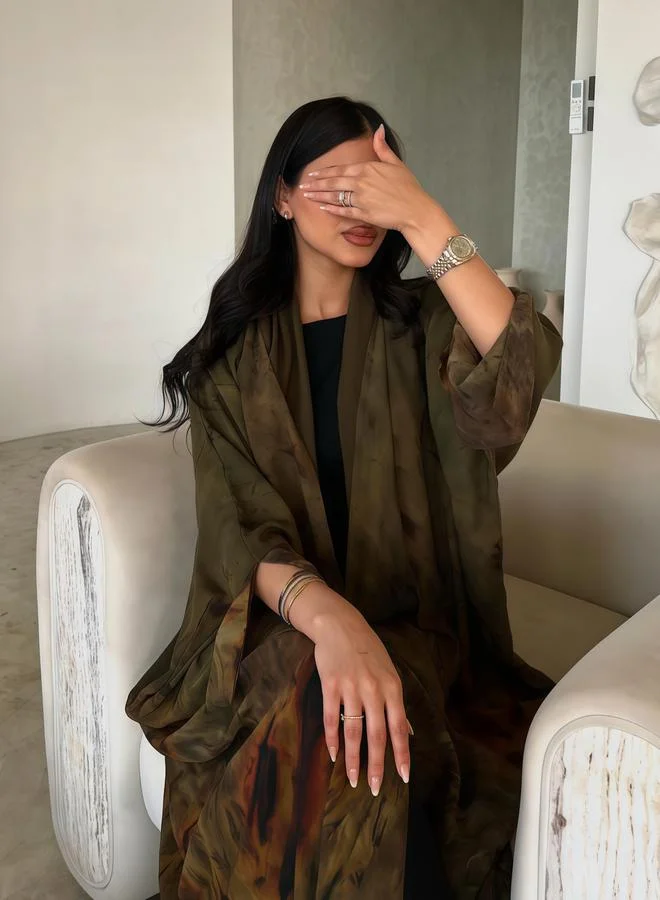Take Two  Textured Abaya for Women | Best Price UAE