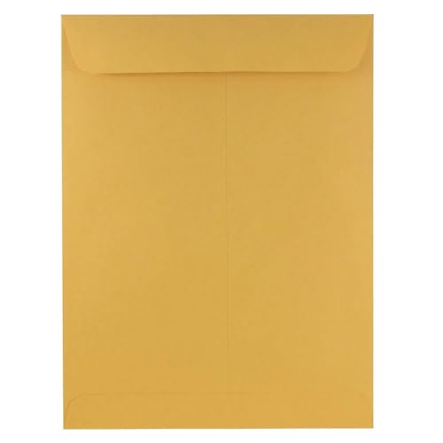 sudyut 10X12 Inch (Pack of 50) Laminated Yellow Paper Envelope A4 size Ideal For Home Office Business Corporate | For Secure Mailing cheques Letters Documents | Poly Laminated inside | 100 GSM | A4 - Image 3