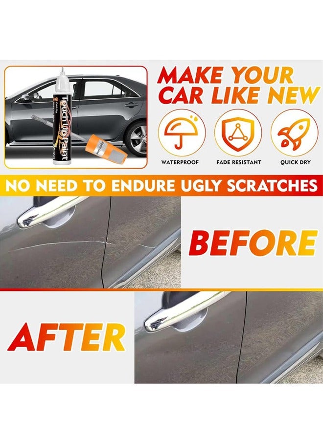 HY Touch Up Paint for Cars, Quick And Easy Car Scratch Remover for Deep Scratches, Two-In-One Automotive Car Paint Scratch Repair for Vehicles, Touch Up Auto Paint for Erase Car Scratches (Grey) - Image 4
