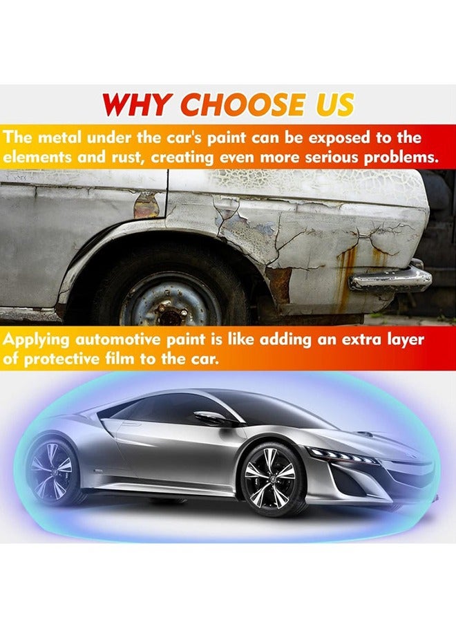 HY Touch Up Paint for Cars, Quick And Easy Car Scratch Remover for Deep Scratches, Two-In-One Automotive Car Paint Scratch Repair for Vehicles, Touch Up Auto Paint for Erase Car Scratches (Grey) - Image 5