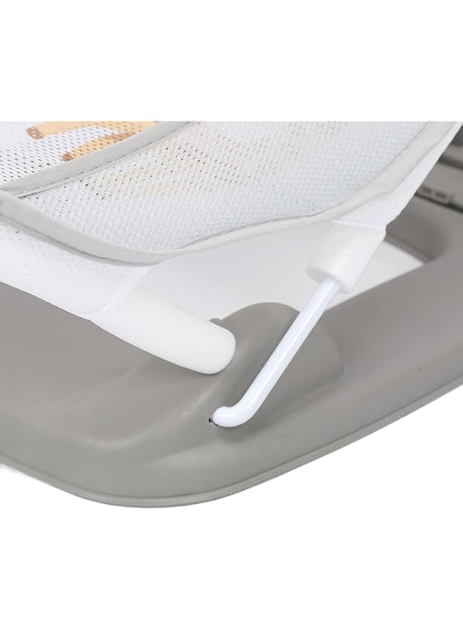 Baby Bathtub Foldable 0 12 Months Infant Bathtub Newborn Bathtub Seat With Non Slip Bottom Baby Bath Seat Shower Rack Breathable Child Baby Seat Lying Support Bath Mat - Image 5