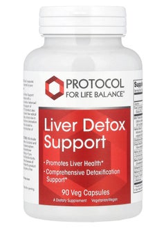 Protocol For Life Balance Liver Detox Support 90 Veg Capsules 
